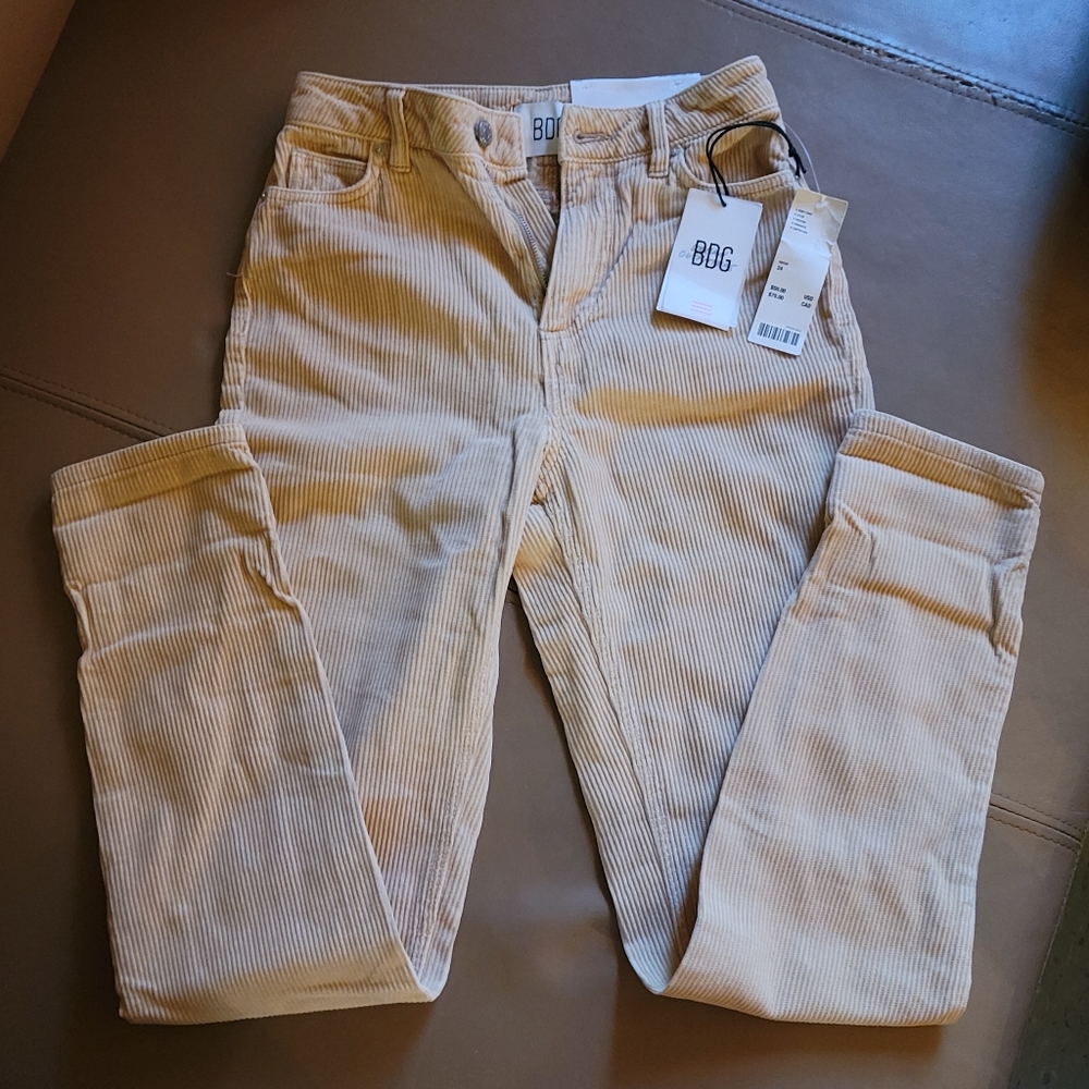 Tan Corduroy Pants